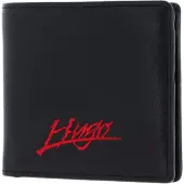 HUGO Kaarthouder Handwritten 2.0 Bifold Wallet Black Zwart