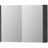 Ink SPK1 Spiegelkast 2 Deuren - 80x60cm - Hoogglans Wit - Spiegels, Spiegelkasten - 8718835100704