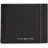 Tommy Hilfiger TH Central Portemonnee Leer 11.5 cm zwart