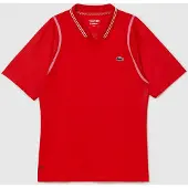 Lacoste Men's Daniil Medvedev Polo Shirt in Red