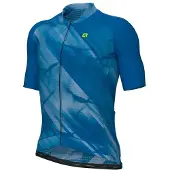ALÉ - Pragma Crash S/S Jersey - Fietsshirt S, blauw