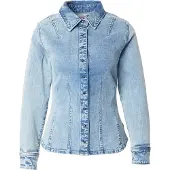 Levi's Blouse 'Shaped Shirt' blauw denim