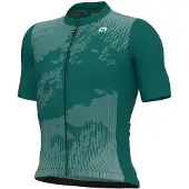 ALÉ - Krakatoa Jersey - Fietsshirt S, turkoois