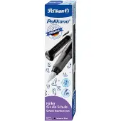 Pelikan vulpen Pelikano Original - Rechtshandig - Zwart