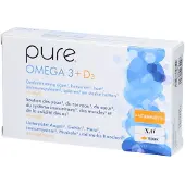 Pure Omega 3 + D3 30 St Zachte capsules
