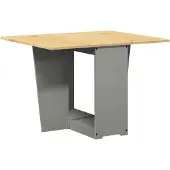 Syfax Eettafel Corona inklapbaar massief grenenhout grijs