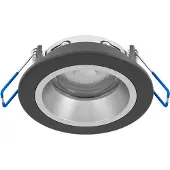 Eglo Inbouwspot smart Yebra-Z zwart met zilver