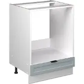 Vicco Fame-Line Ovenombouwkast – 60 cm, WB Antraciet Licht blauw-grijs