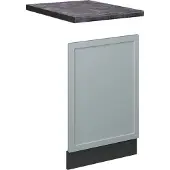 Vicco Fame-Line Frontpaneel – 45 cm, WB Antraciet Licht blauw-grijs