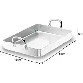 Lacor 20565F koekenpan met vast handvat, 65 cm