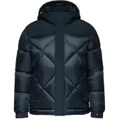 OMBRE Winterjas donkerblauw