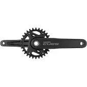 Shimano Cues FC-U6000-1 Crankset 30T 9/10/11S Zwart