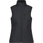 CMP Dames softshell mouwloos jack | Maat XS