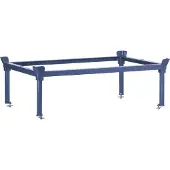 Fetra Opzetframe, voor palletframe, staal, tot 1200 kg, blauw, H 370/652 mm
