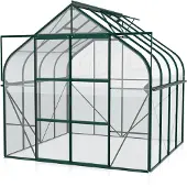 Vitavia Tuinkas Diana 6700 - Veiligheidsglas 3mm - Smaragd - 264x258x255cm