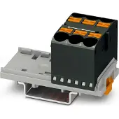 Phoenix Contact 1082411 Verdeelblok Push-In-klem Zwart 10 stuk(s) Piece