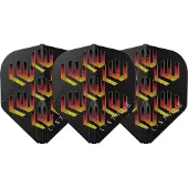 L-Style EZ L1 Lukas Wenig Black - Dart Flights