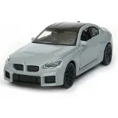 Welly BMW M2 modelauto 1:34 metaal grijs