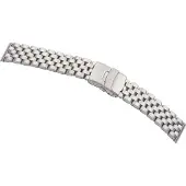 HS Horlogeband Metaal Nevada Staal - 22mm