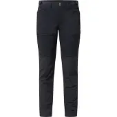 Haglöfs - Dames wandel- en bergkleding - Alert Mid Pant W True Black voor Dames - Maat 40 FR - Zwart