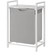 Songmics Wasmand - Met plank en waszak