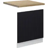 Vicco Fame-Line Frontpaneel – 60 cm, WB Eik Zwart gestreept