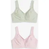 Bonprix Bh zonder beugels met biologisch katoen (set van 2) maat 105