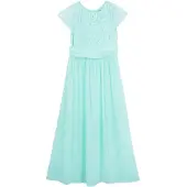 Bonprix Chiffon jurk met kant maat 140