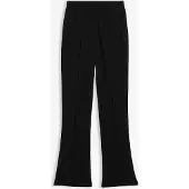 Bonprix Broek van stevig katoen-jersey met wijd uitlopende pijpen maat 134