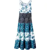 Bonprix Jersey maxi jurk van biologisch katoen maat 146