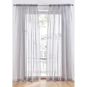 Bonprix Gordijn van lichte voile met tunnelband (2 stuks) maat h/b: 225/150 cm