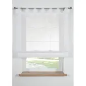Bonprix Vouwgordijn van lichte voile maat h/b: 155/120 cm