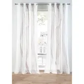 Bonprix Gordijn met golvend motief (1 stuk) maat H/B: 225/135 cm