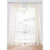 Bonprix Gordijn van lichte voile (2 stuks) maat h/b: 265/150 cm