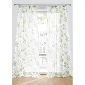 Bonprix Gordijn met bloemenprint (1 stuk) h/b: 175/144 cm