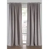Bonprix Isolerend verduisterend thermogordijn met fluweelachtig oppervlak (1 stuk) maat H/B: 225/135 cm