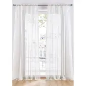 Bonprix Gordijn van lichte voile met tunnelband (2 stuks) maat h/b: 265/150 cm