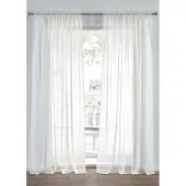 Bonprix Gordijn van lichte voile met tunnelband (2 stuks) maat h/b: 265/150 cm