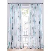 Bonprix Gordijn met golfmotief (1 stuk) maat H/B: 225/140 cm