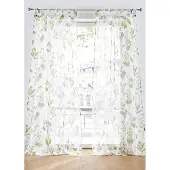 Bonprix Gebloemd gordijn (1 stuk) maat h/b: 145/144 cm