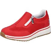 Rieker Damenschuhe Halbschuhe Slipper Rot Fashion Casual