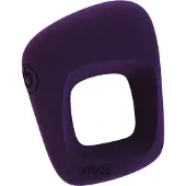 VIVE Senca Luxe Vibrerende Cockring met Hoogwaardig en Ruige Afwerking