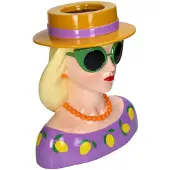 HD Collection Vaas Fashion Lady Polyresin 26x19.5x29cm