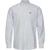 Lyle & Scott Overhemd olijfgroen / wit