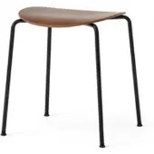 &tradition Pavilion Av36 Stool - Krukken Staal Lacquered Walnut - 139861A247