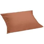 Yumeko Kussensloop Percal Katoen 50x70 Rood - Eco, Bio & Fairtrade
