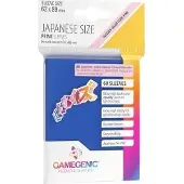 GameGenic Japanese Sized Sleeves 62x89mm Blauw (60 stuks)