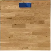 Ufesa Geneva – Personenweegschaal – Digitaal – Houtlook - Max. 180 kg