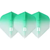 L-Style Champagne L1 Standard 2-Tone CWH×Green - Dart Flights