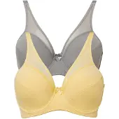 Bonprix Beugel bh met mesh (set van 2) maat 85